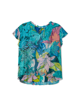 Bild von Bluse mit Blumenmuster