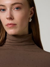 Bild von Langarmshirt mit Rollkragen