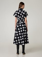 Image sur Robe chemisier à imprimé à pois