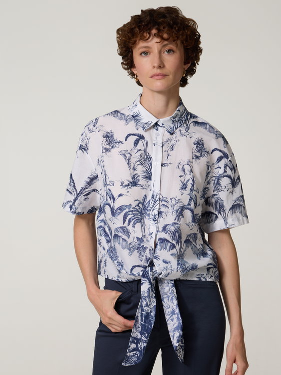 Bild von Printbluse im Boxy Fit