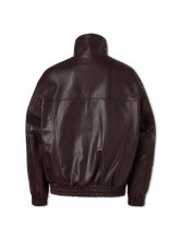 Image sur Blouson aviateur en cuir d'agneau
