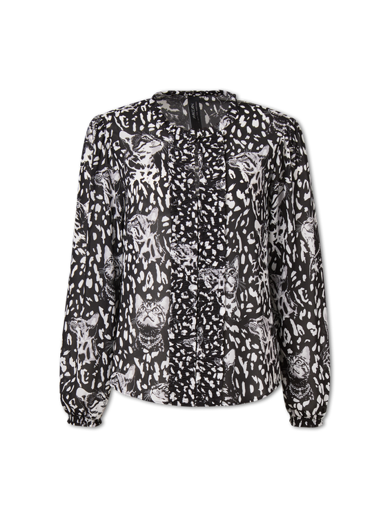 Bild von Bluse mit Muster