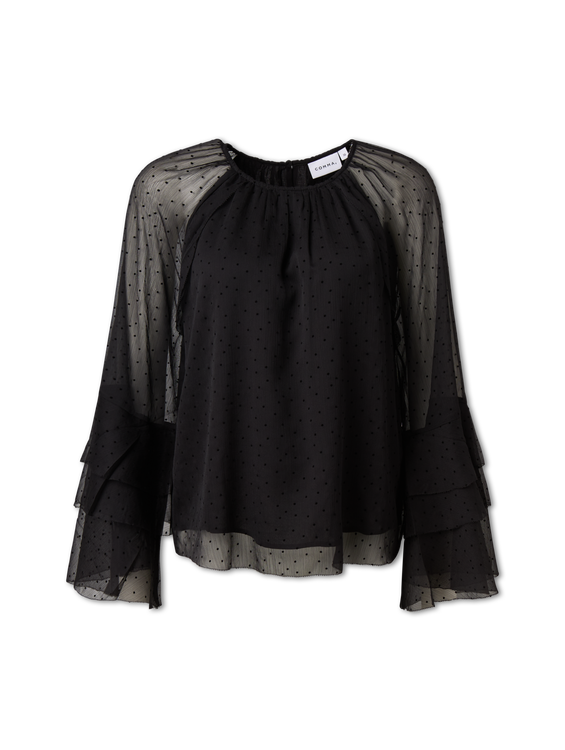 Bild von Blusenshirt mit Volants