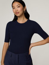 Image sur Pull en maille côtelée