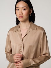 Bild von Hemdbluse aus Seiden-Mix