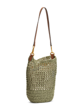 Bild von Beuteltasche aus Stroh NEFELI