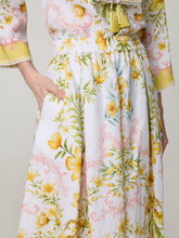 Image sur Jupe mi-longue en lin