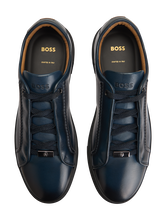 Image sur Baskets en cuir de vachette GARY