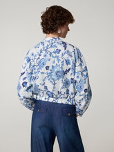 Image sur Blouson en mélange de lin
