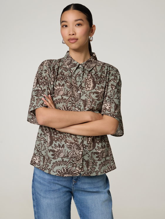 Bild von Bluse aus Baumwolle