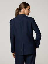 Image sur Blazer à fines rayures