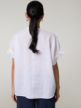 Bild von Schlupfbluse mit 3D_Blumen