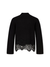 Bild von Cardigan mit Spitzendetails