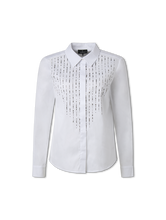 Image sur Blouse avec strass