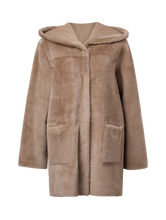 Bild von Manteau en cuir réversible