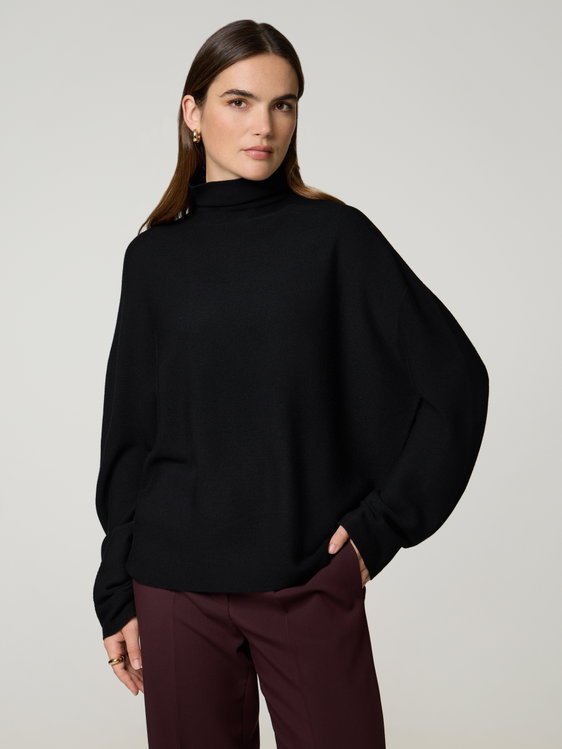Bild von Turtleneckpullover aus Wolle