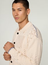 Bild von Strickjacke aus Baumwolle