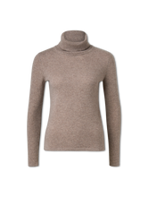 Image sur Pull à col roulé en cachemire