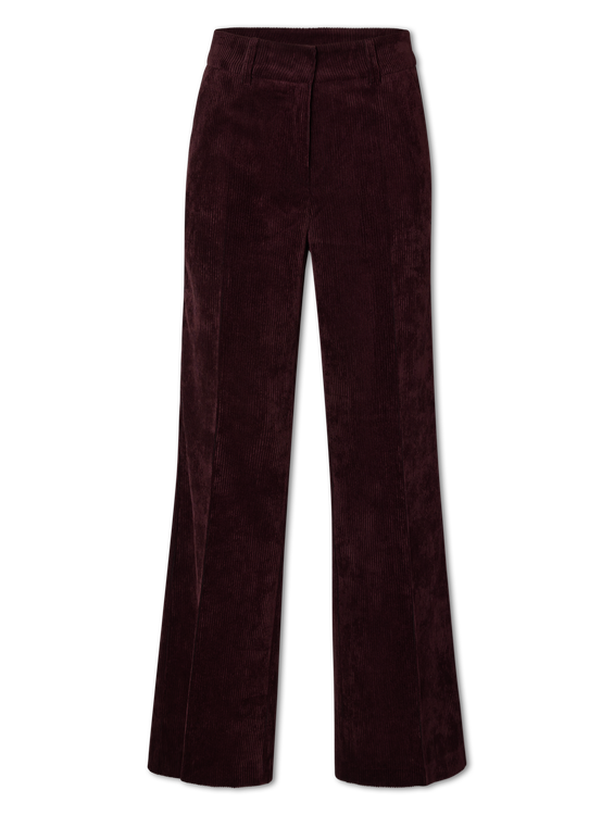 Image sur Pantalon en velours côtelé AMELIE