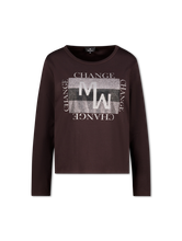 Bild von Langarmshirt mit Baumwolle