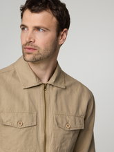 Bild von Jeansjacke mit Leinen