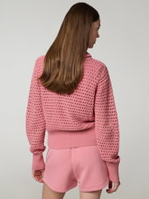 Bild von Strickjacke mit Rollkragen