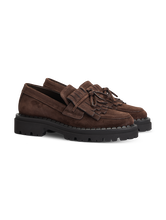 Image sur Mocassins en cuir velours LANA