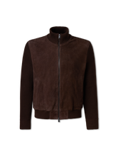 Bild von Lederblouson im Materialmix  METER