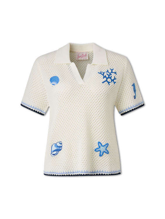 Image sur Polo en maille PIXIE