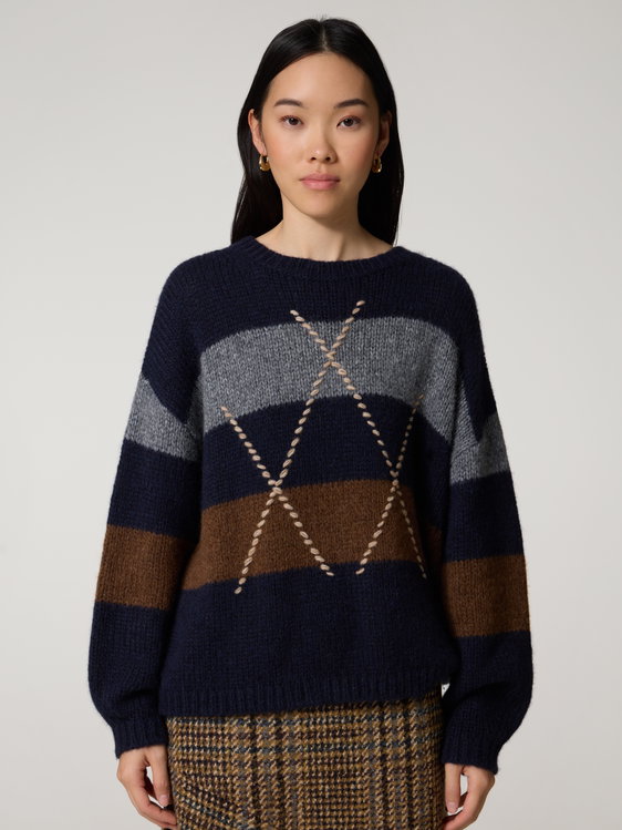 Bild von Strickpullover mit Apaka-Wolle