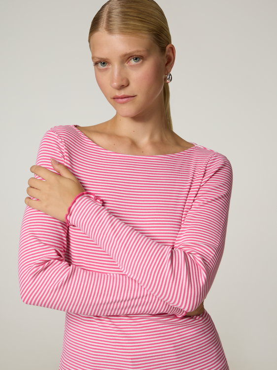 Bild von Langarmshirt aus Baumwolle