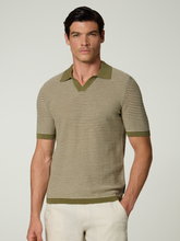 Bild von Poloshirt aus Strick