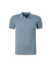 Image sur Polo en maille slim Fit