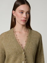 Image sur Cardigan en mélange d'alpaga