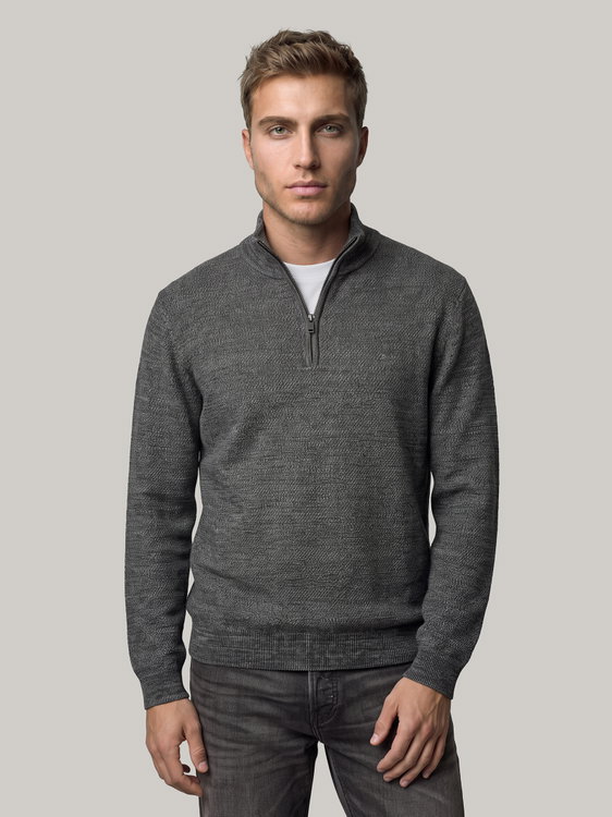 Image sur Pull à col roulé en coton