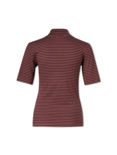 Bild von Rippshirt mit Stehkragen