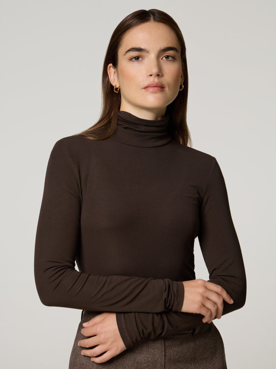 Image sur Pull à col roulé
