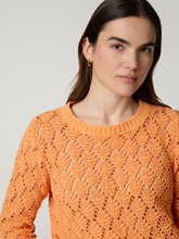 Bild von Pullover mit Lochstickerei