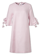 Image sur Robe mi-longue en lin