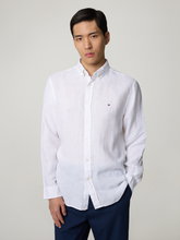 Image sur Chemise en lin, coupe régulière
