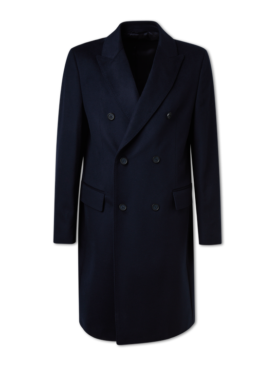 Bild von Mantel mit Kaschmir DB-COAT