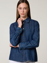 Bild von Hemdbluse aus Denim BUSSOLA