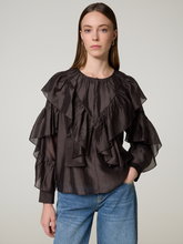 Image sur T-shirt à volants