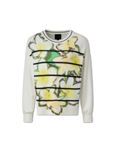 Bild von Pullover mit Blumenmotiv