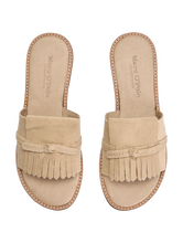 Image sur Sandales en cuir velours