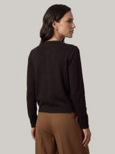 Bild von Strickjacke mit Strasssteinen