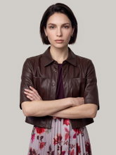 Image sur Veste en simili cuir