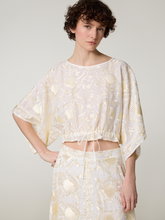 Bild von Bluse mit Allover-Stickerei