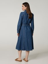 Bild von Midikleid aus Denim STAFFA