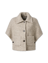 Bild von Cape-Jacke mit Wolle